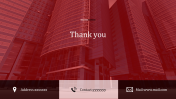 Stunning Thank You PowerPoint Template Presentation